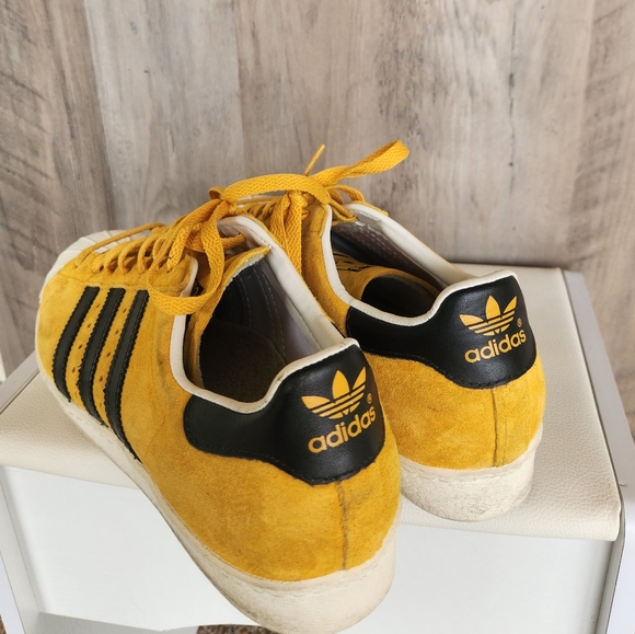 RARE Adidas Gold Suede 80s Superstars - Picture 10 of 16